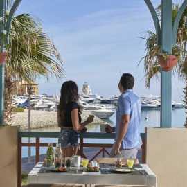 Mosaique-El-Gouna-Hotel-outdoors-breakfast
