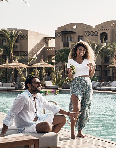 Wedding Ceremony in a Hotel.