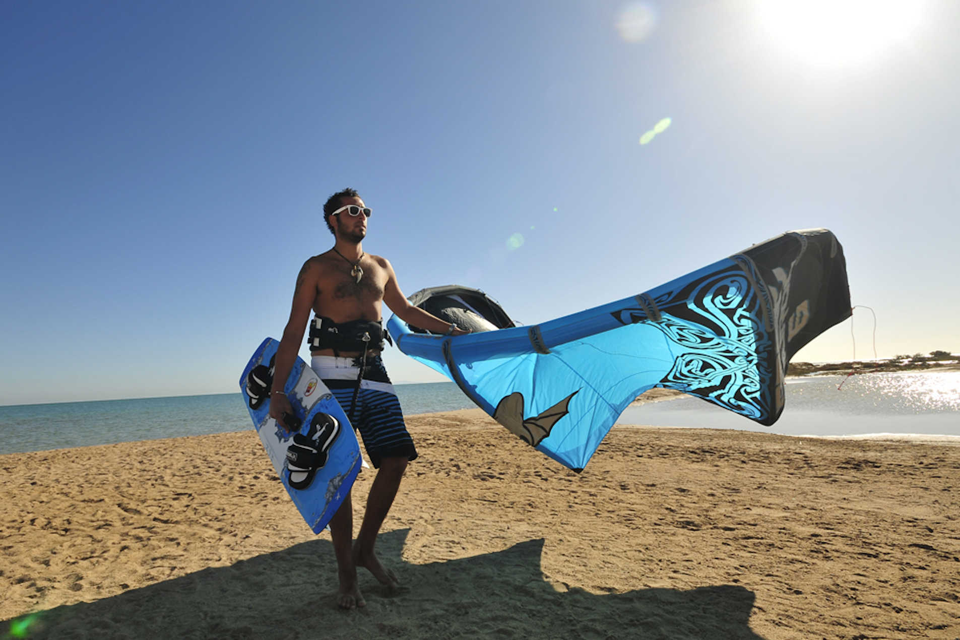 Ali Pasha Kite surfing activities El Gouna