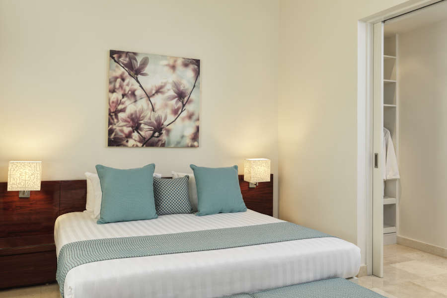Ancient Sands Golf Resort and Residence El Gouna Hotel townhouse bedroom king size bed