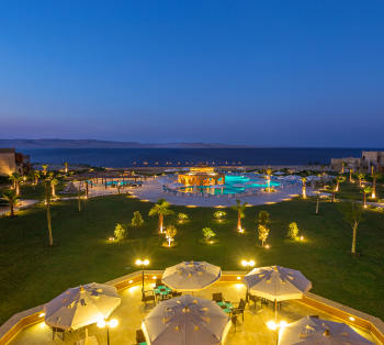 View from Byoum hotel on qarun lake al fayoum Egypt