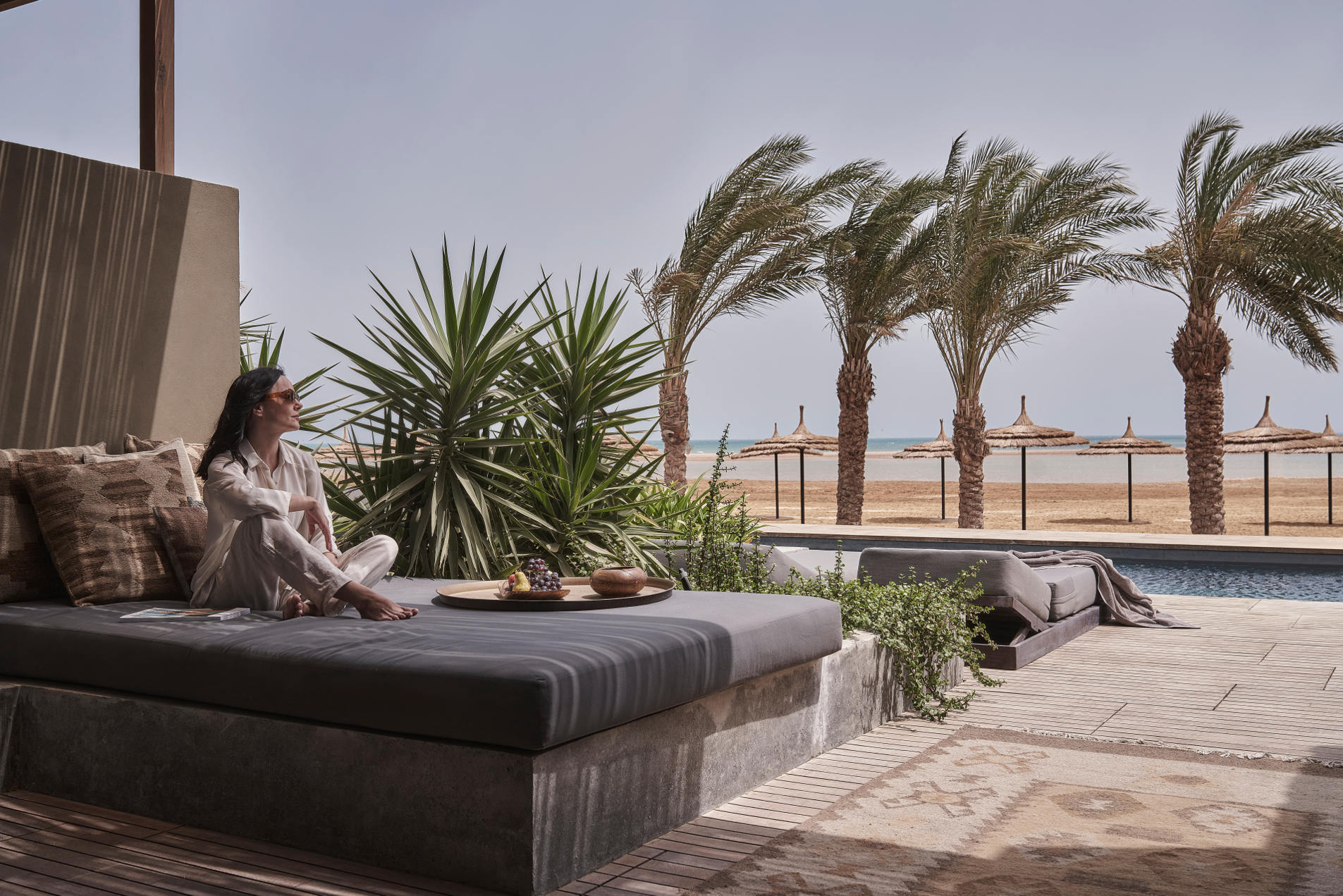 Casa cook el gouna Red Sea view from suite on beach in hurghada