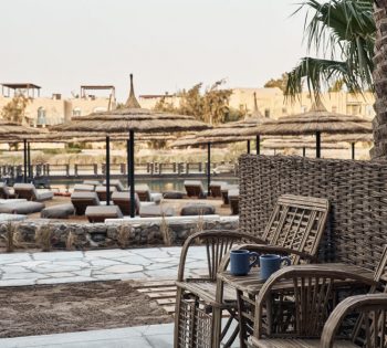 Zimmer mit Lagunenblick