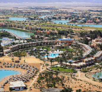 El Gouna red Sea hotel Paradisio view