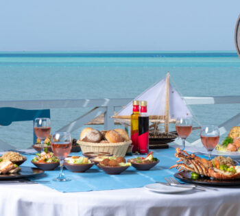dinner by the sea at el sayadin el gouna