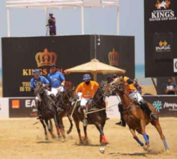 beach polo game in el gouna