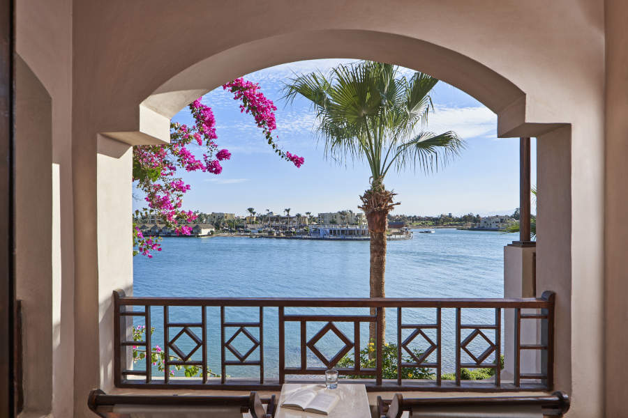 lagoon view from sultan bey room's terrace area
