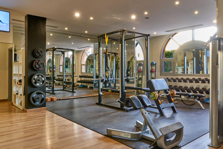 Vitalis gym and fitness center at Ocean View Hotel in Abu Tig Marina El Gouna