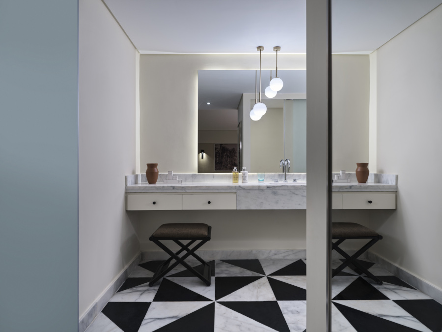 Bathroom at Spa Suite at The Chedi El Gouna Egypt