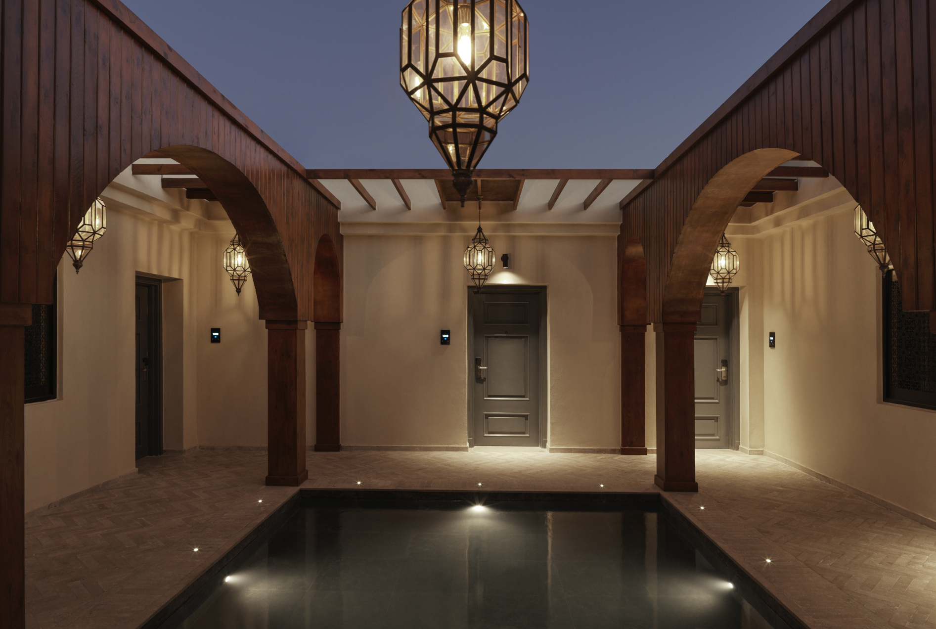The Chedi El Gouna Spa rooms common area
