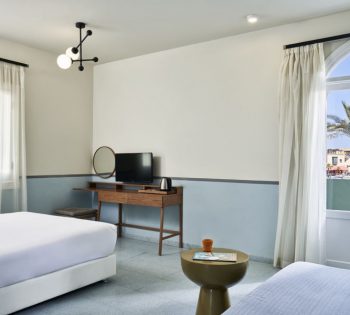 Turtl'es Inn Hotel El Gouna Red Sea Egypt holidays retreat, Marina View Room with king size bed & sofa, Abu Tig Marina Hotels