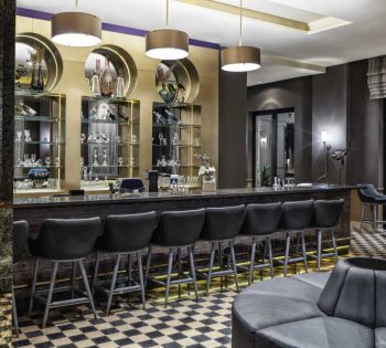 The mint bar and lounge with laid-back seats for a special night in Ancient Sands Golf Resort El Gouna