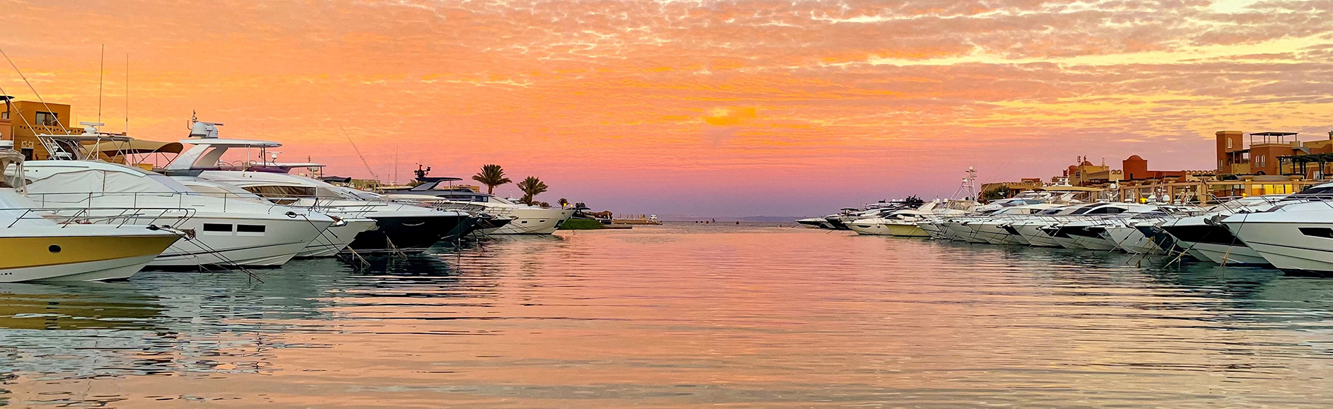 Abu Tig Marina El Gouna Red sea Hotels - beautiful sunrise