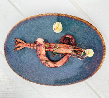 calamari plate at aurora