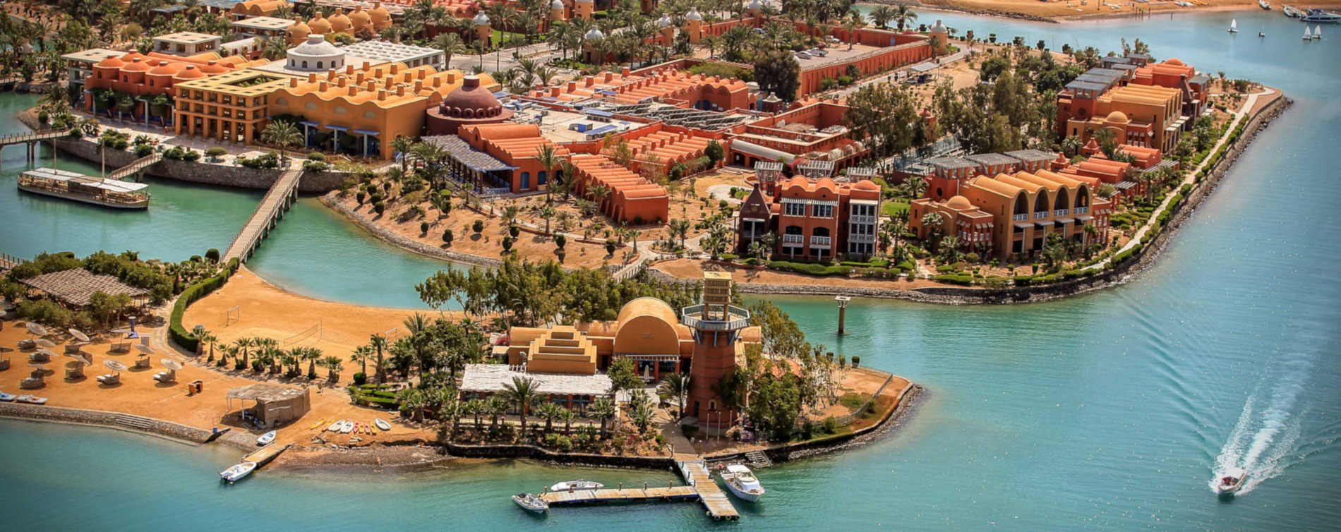 aerial view of sheraton miramar resort el gouna