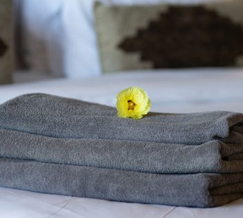 beach towels in el gouna hotel's room