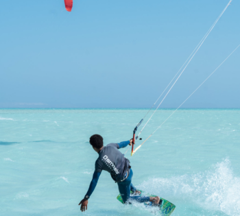 Kiter in El Gouna Water Festival