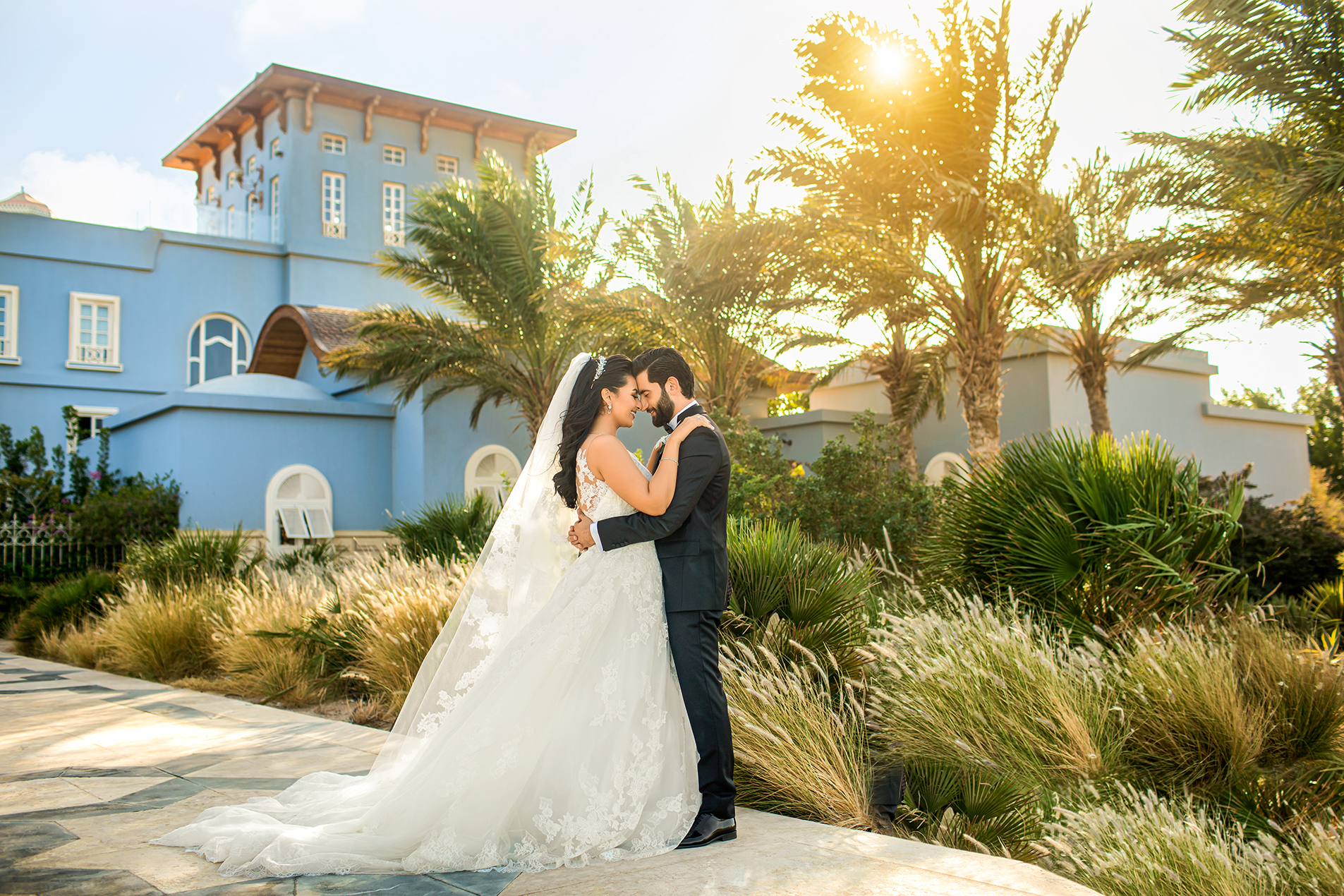 Wedding Ceremony in a Hotel.