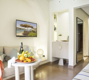 modern amenities of Ocean view Adults only Hotel El Gouna Superior room