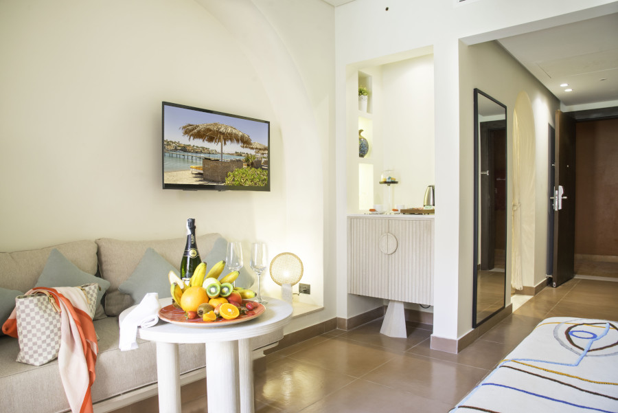 modern amenities of Ocean view Adults only Hotel El Gouna Superior room