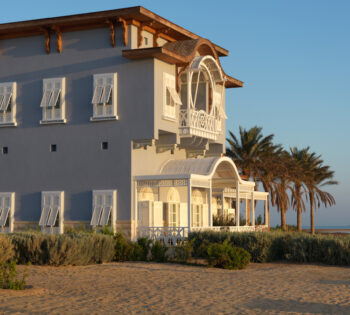 beach front suite at la maison blue exterior in el gouna