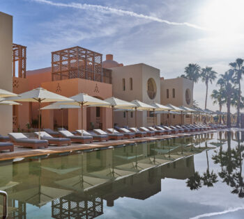 Steigenberger hotel entrance in El Gouna