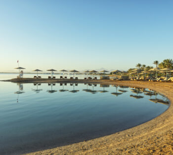 the beach at club paradisio