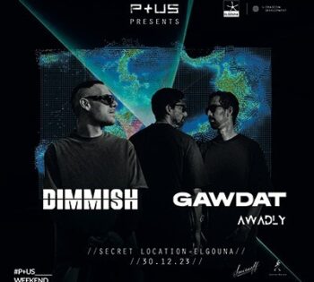 Dimmish X Gawdat event poster